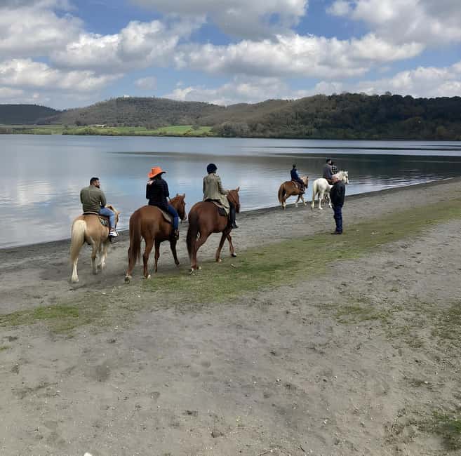 Rome: Lake Martignano Horseback Ride with Guide - Getting Comfortable With Your Horse Before the Ride