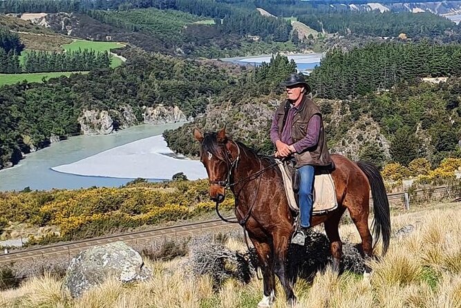 Rubicon Valley Horse Treks - 2 Hour River Trail Horse Trek - The climb to Otarama lookout