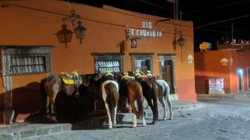 San Miguel de Allende: Horseback Riding Cantinas Tour - Riding through Colonia San Antonio