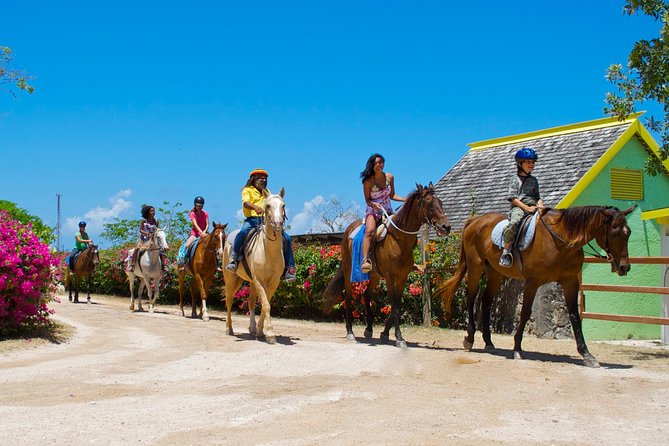 Sand n Saddle Horseback Ride & Swim Tour from Falmouth - From Falmouth port to the Jamaican countryside