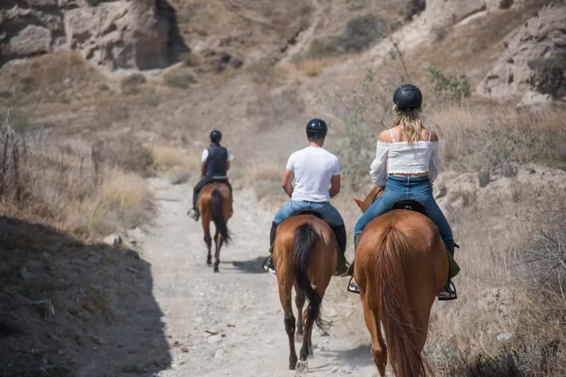 Santorini: Horse Riding Trip to Black Sandy Beach - Key points to know before you book