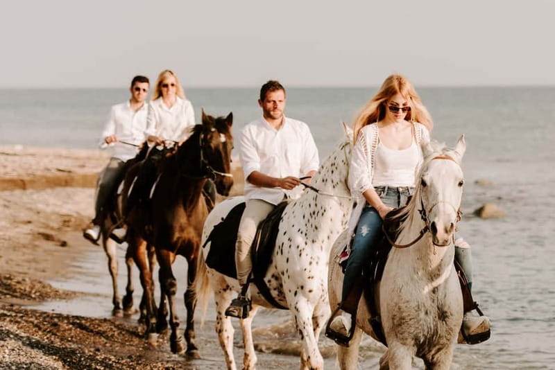 Santorini: Horseback Riding on the Black Sandy Eros Beach - Practical packing advice