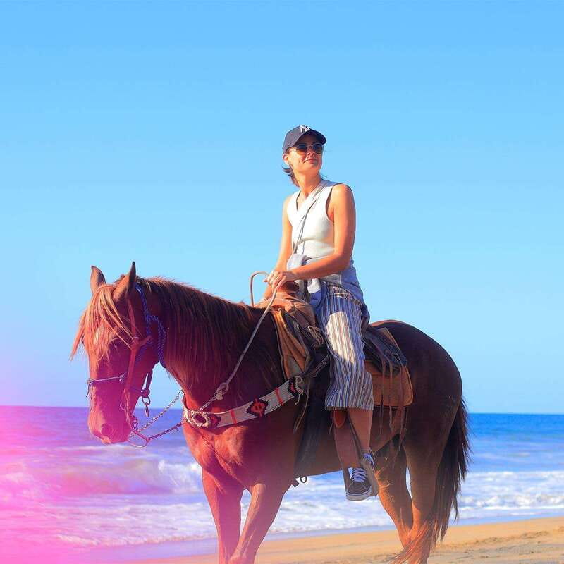 Sayulita: Horseback Riding Tour - From Rancho Mi Chaparrita to the Sayulita beach