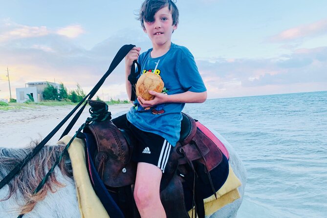 Shared Horseback Riding in Turks and Caicos - Riding along the sand and shoreline