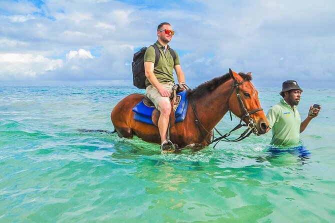 Shared Tour in Ocho Rios with Horseback Riding and Swimming - A gentle introduction for first-time riders
