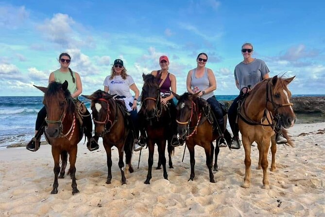 Shore Excursion Aruba’s Ecological and Beach Horseback Riding - Reaching the Beach for Photos and Sea Air