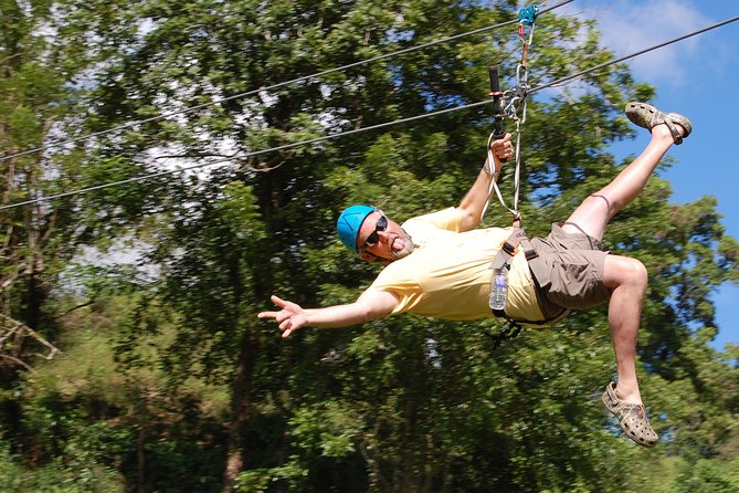Shore Excursion: V.I.P. DayPass: ATV, Zip Lines, Horseback Riding & Lunch - Eight certified zip lines and one wet finale
