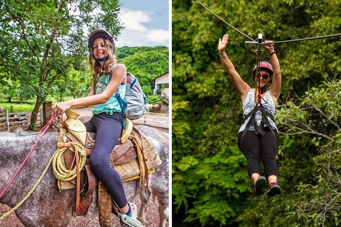 Sierra Madre Horseback Riding and Zipline with Lunch Included - Leaving Puerto Vallarta at 8:15 a.m.