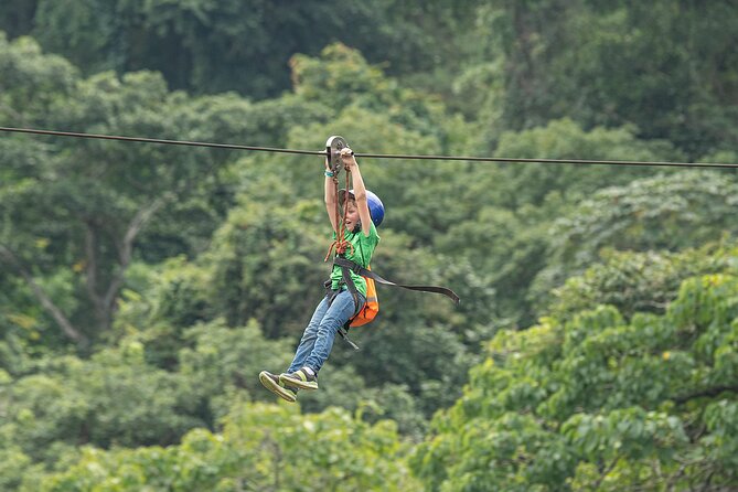 Sierra Madre Horseback Riding and Zipline with Lunch Included - The Horseback Ride Toward the Waterfall