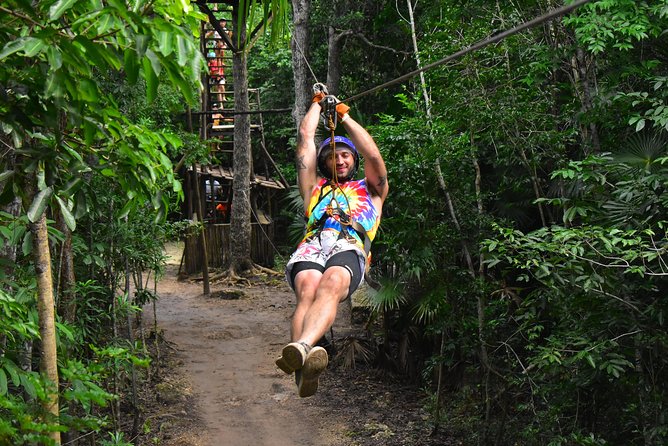 Single ATV, Horseback Riding, Ziplines and Cenote Swim - A five-hour sampler between Cancun and Riviera Maya