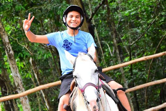 Single ATV, Ziplines, Cenote & Horse Riding from Cancun & Playa Del Carmen - What the $110 price really covers