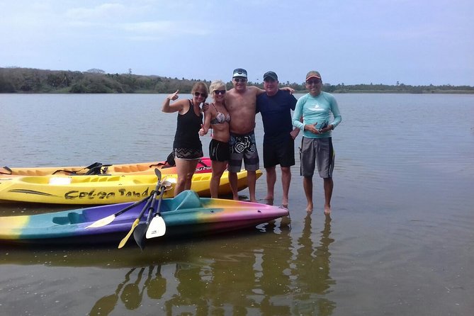 Small-Group Half-Day Kayaking and Horse Riding with Lunch - Kayaking the Barra de Potosi saltwater lagoon