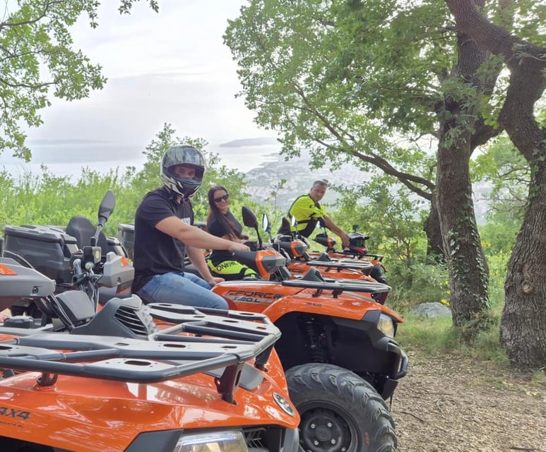 SPLIT: ATV Panorama Tour Podstrana & Horses - Who will enjoy this most