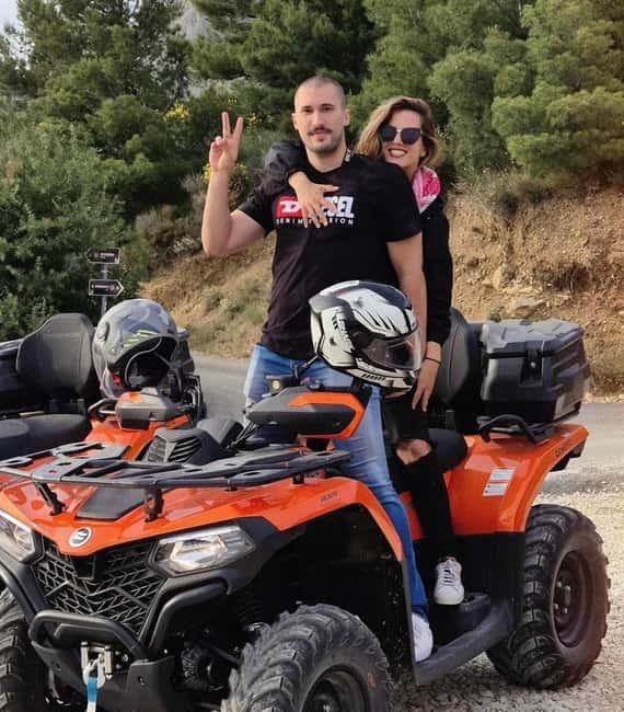 SPLIT: ATV Panorama Tour Podstrana & Horses - Climbing above Podstrana for the sea views