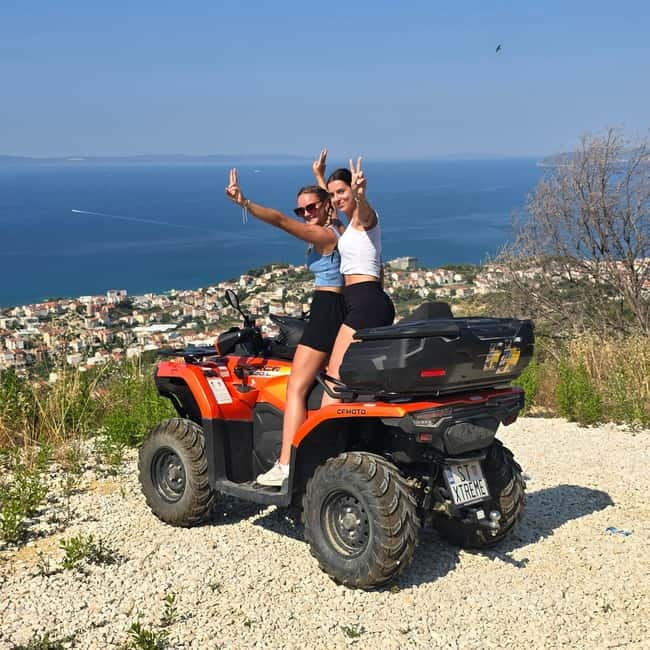 SPLIT: ATV Panorama Tour Podstrana & Horses - The quarry, horses, and a Game of Thrones connection