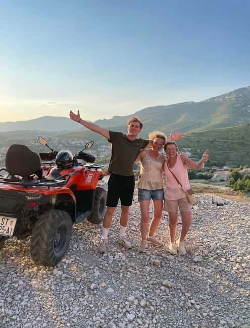 SPLIT: ATV Panorama Tour Podstrana & Horses - The sunset tavern stop at Konoba Argola