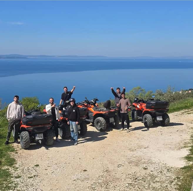SPLIT: ATV Panorama Tour Podstrana & Horses - Starting in Podstrana, not central Split