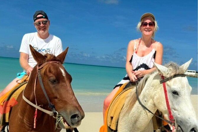 St. John's,Antigua Horse Back Riding & bareback swim & Fort beach - What the small group size changes