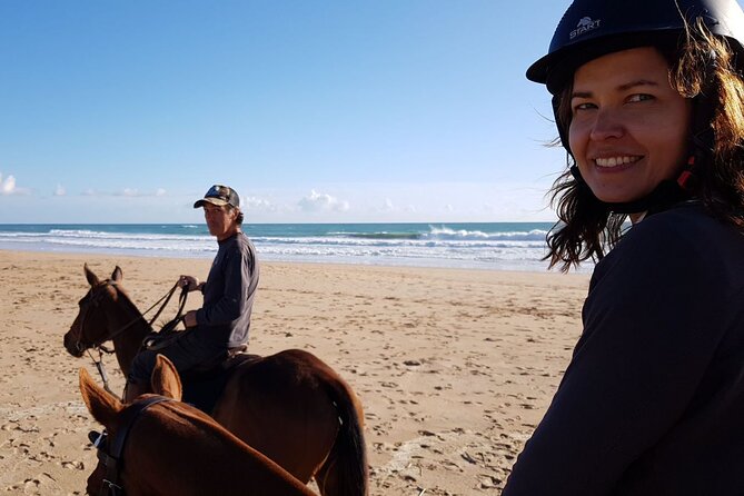 Stunning Sundown Beach Ride on horseback! MINIMUM 2 PARTICIPANTS - The horses and the first lesson