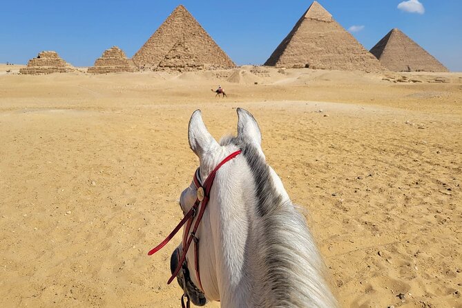 Sunrise Horseback Ride Around the Pyramid of Giza - Riding around the Pyramids for one hour