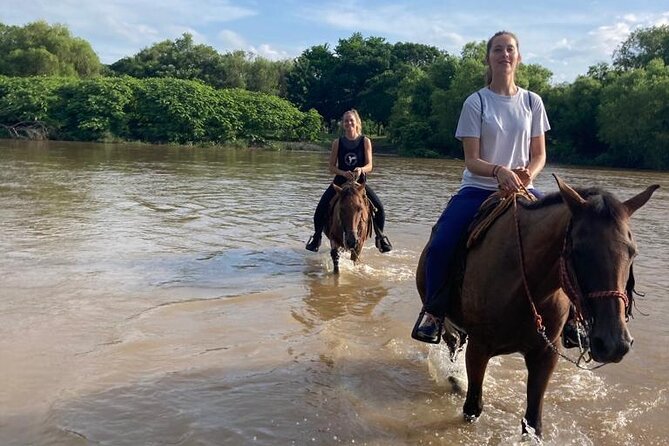 Sunset by horse (river and beach) - The serious issue: pickup and communication