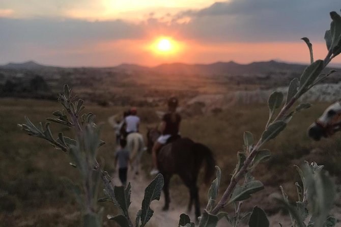 Sunset Horsebackriding-Tour through the Valleys of Cappadocia - From the Cavusin ranch to Rose Valley