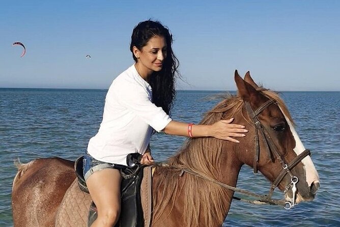Swimming by Horse at Red Sea Beach & Desert with Dinner- Hurghada - Three hours from desert trail to Red Sea water