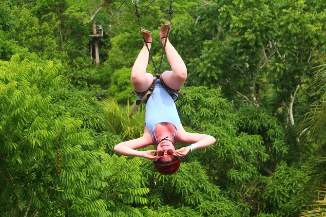 Tequila Tasting, Cenote, Horseback Riding, ATV, Ziplines & Lunch - ATV riding on the Mayan jungle route