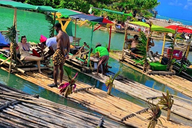 Thrill Packed Excursion Horseback Riding, Rafting, ATV Adventure - Blue Hole is the cool finish
