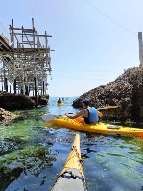 Trabocchi Coast: sea kayak excursion "The Little Horse" - Equipment, safety, and group size