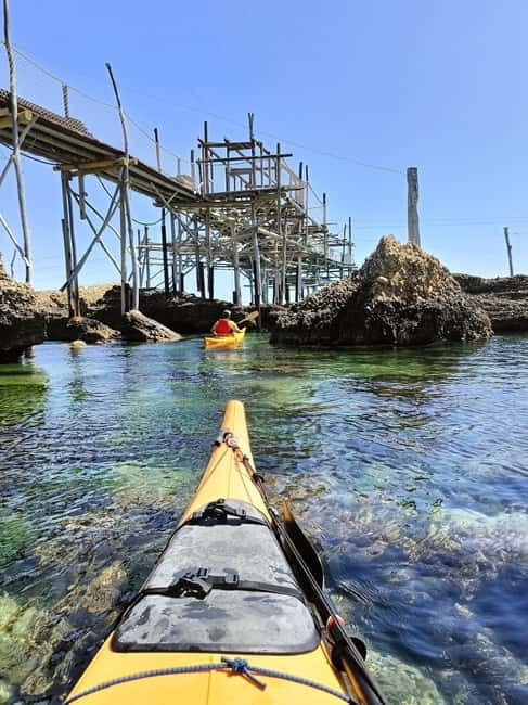 Trabocchi Coast: sea kayak excursion "The Little Horse" - Who will enjoy this outing most