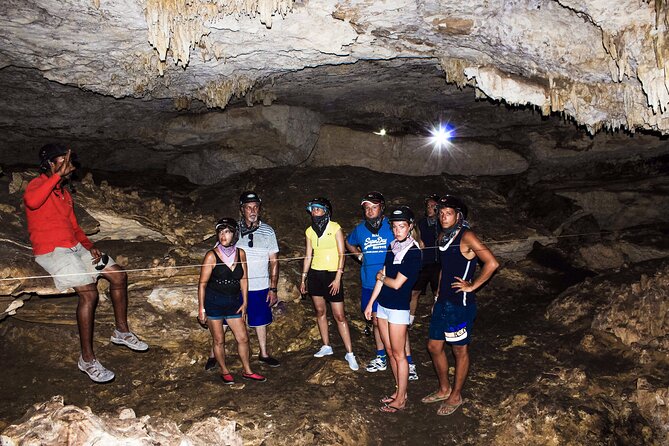 Tulum Jungle Horseback Ride + Cenote Dip & Traditional Lunch - A dry cave before the water