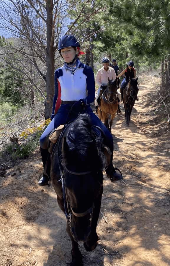 Vrede en Lust Wine Estate: 2H Horse Trail - How the ride suits first-time and returning riders