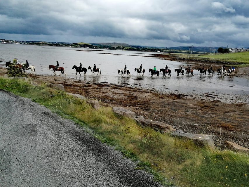 Westport: Beach and Countryside Guided Horse Ride - Dora Inch Island and the Beatles connection