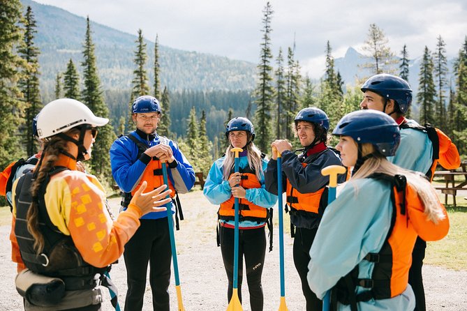 Whitewater Rafting Adventure | Kicking Horse River - The calm first section, class-one water