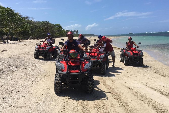 XDream Adventure: Damajagua Waterfalls, ATV, Zip Lines, Horseback Riding & Pool - Pool zipline and the final burst of fun