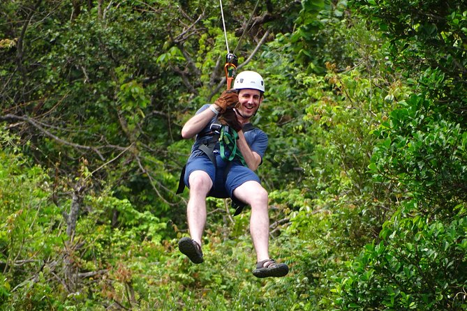ZipLine, Horseback Riding, Tubing, Hot Springs & Lunch @ Volcano National Park - Canopy zip lines and a Tarzan swing